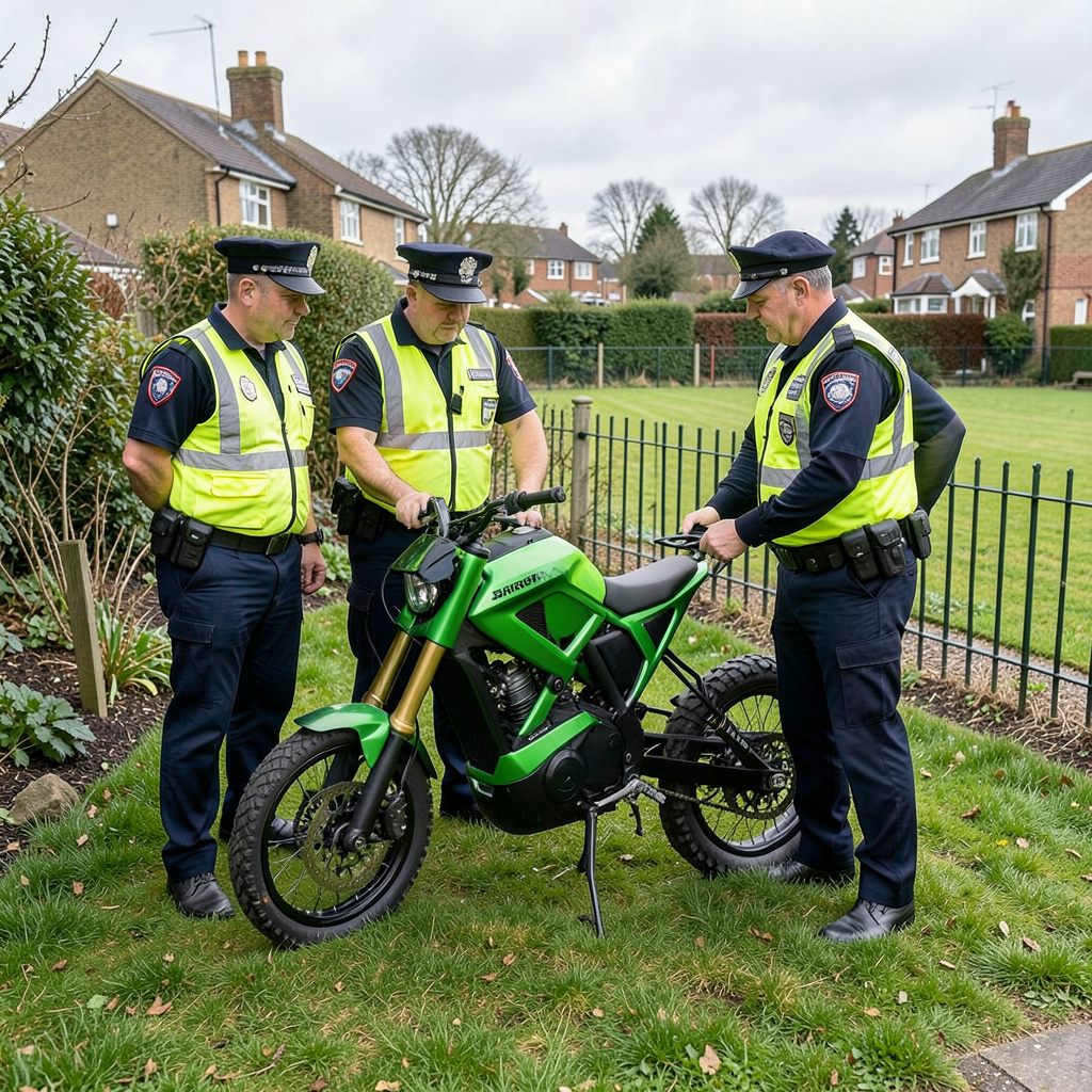 Police seize Sur-ron Light Bee in Bradford East garden after tip-off